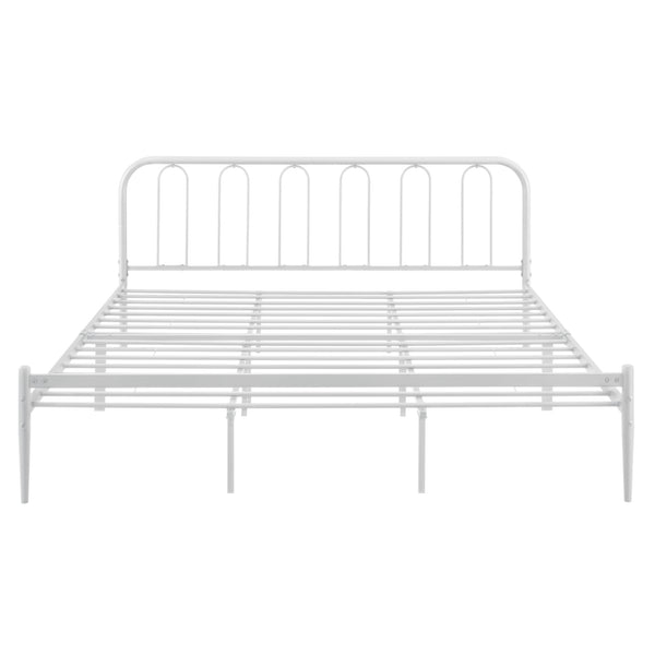 Metallbett Hanko in versch. Größen Weiß en.casa
