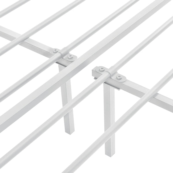 Metallbett Hanko in versch. Größen Weiß en.casa