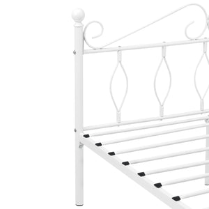 Metallbett Apolda bis 300kg versch. Größen Weiß [en.casa]