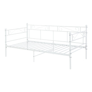 Metallbett Granada 90x200 cm Stahl [en.casa]