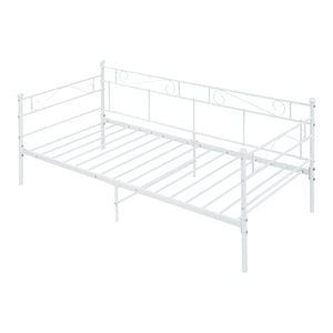 Metallbett Granada 90x200 cm Stahl [en.casa]