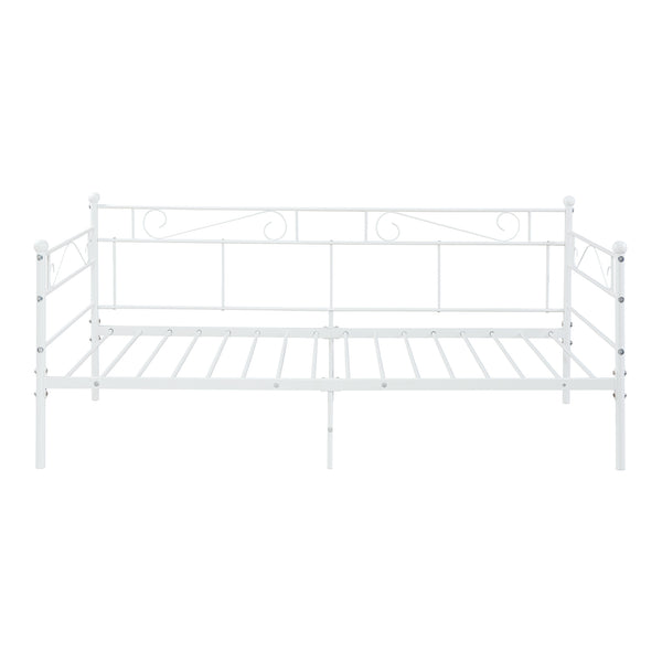 Metallbett Granada 90x200 cm Stahl [en.casa]