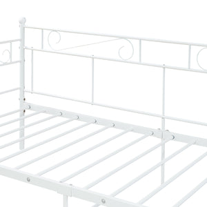 Metallbett Granada 90x200 cm Stahl [en.casa]
