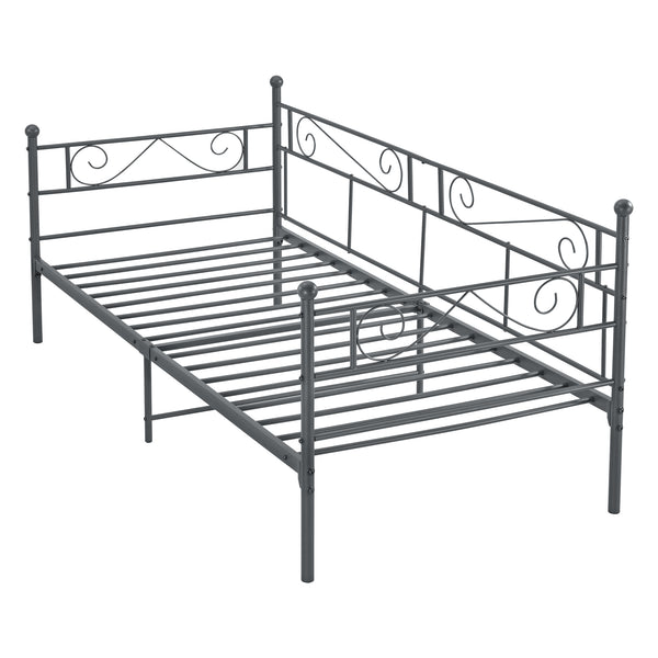 Metallbett Kerava 90x200 cm in versch. Farben en.casa