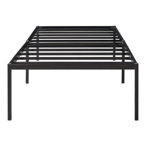 Metallbett Vårdö mit Matratze [en.casa]