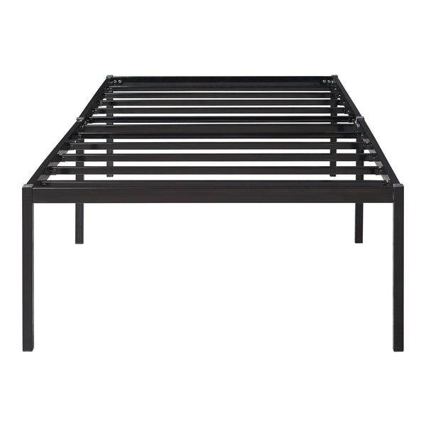 Metallbett Vårdö mit Matratze [en.casa]