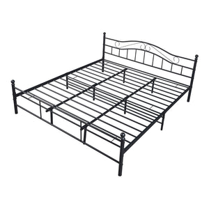 Metallbett Florenz mit Matratze [en.casa]