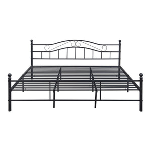 Metallbett Florenz mit Matratze [en.casa]