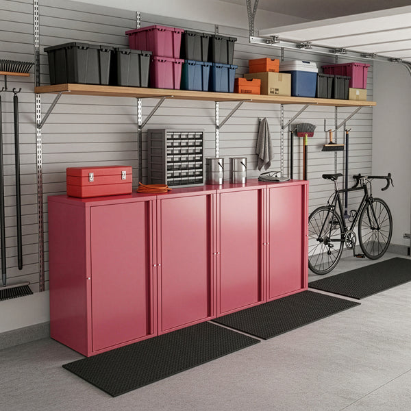 Metallschrank Burlöv Stahl [en.casa]