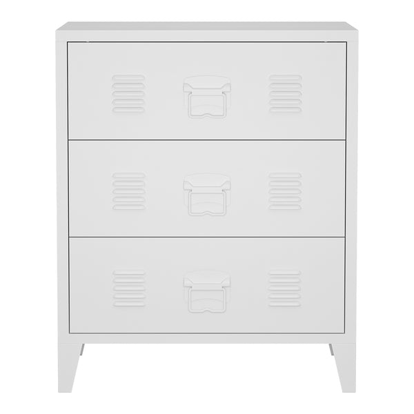 Metallschrank Hämeenlinna 72x60x40cm versch. Farben [en.casa]