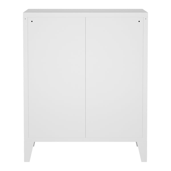 Metallschrank Hämeenlinna 72x60x40cm versch. Farben [en.casa]