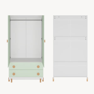 Kinderkleiderschrank Vaarentaa [en.casa]