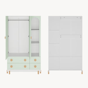 Kinderkleiderschrank Vaarentaa [en.casa]