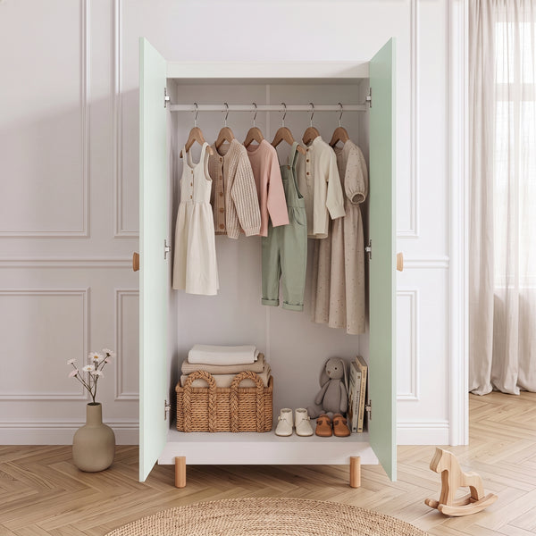 Kinderkleiderschrank Vaarentaa [en.casa]