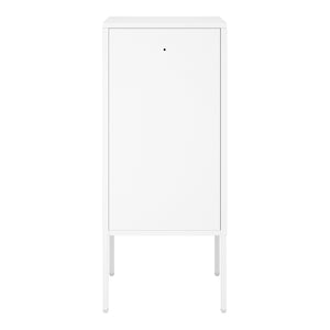 Nachtschrank Hausjärvi 82x35x35 cm Türgriff links Stahl [en.casa]