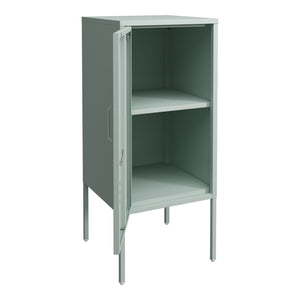 Nachtschrank Hausjärvi 82x35x35 cm Stahl [en.casa]