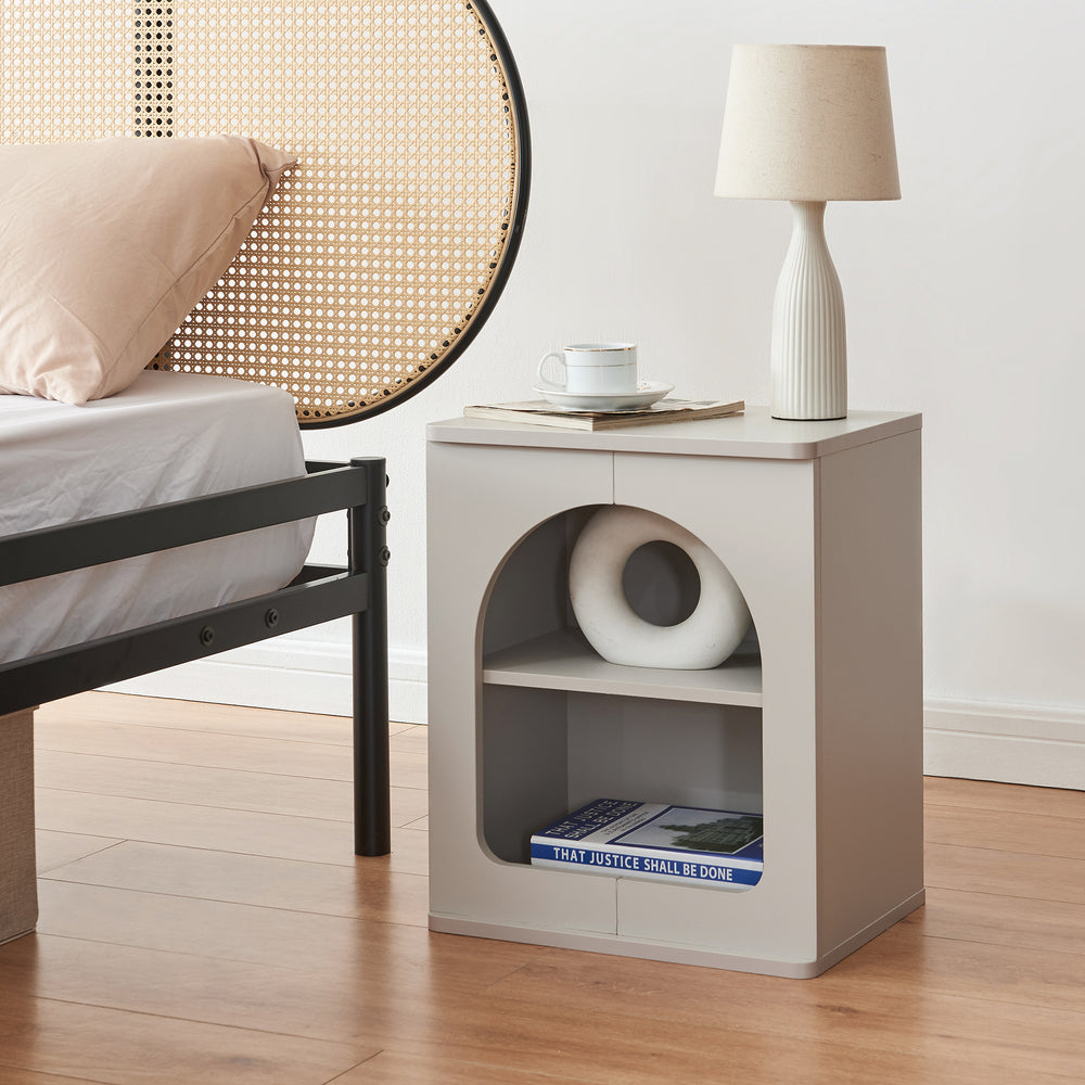 Nachttisch Trorhun [en.casa]