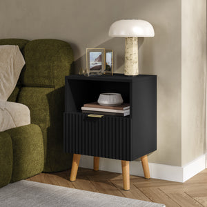 Nachttisch Nand 1 Schublade 1 Fach [en.casa]