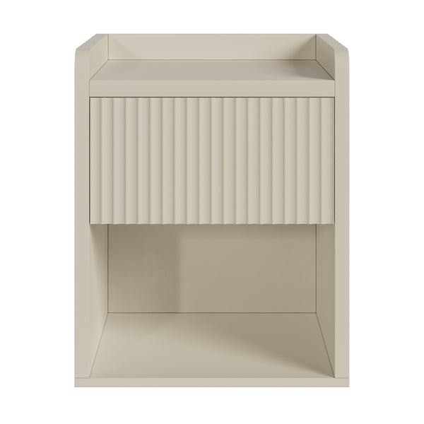 Nachttisch Nand 1 Schublade 1 unteres Fach [en.casa]