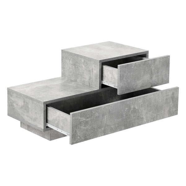 Beistelltisch Sebokeng Rechts 38x70x35 cm in versch. Farben en.casa