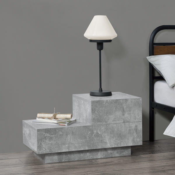 Beistelltisch Sebokeng Rechts 38x70x35 cm in versch. Farben en.casa