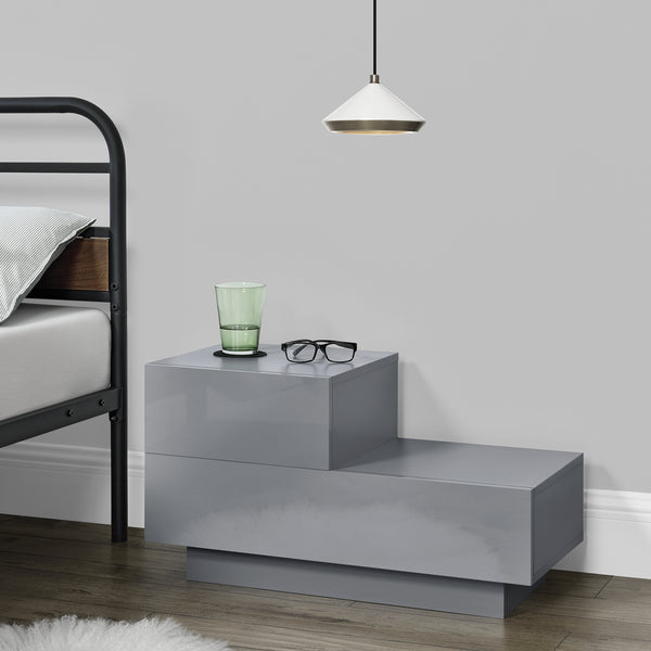 Beistelltisch Sebokeng Links 38x70x35 cm in versch. Farben en.casa