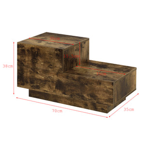 Beistelltisch Sebokeng Links 38x70x35 cm in versch. Farben en.casa