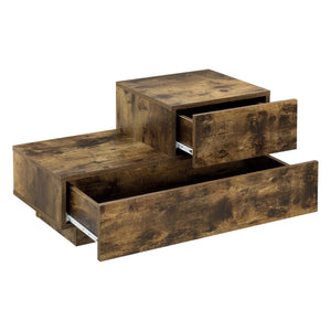 Beistelltisch Sebokeng Rechts 38x70x35 cm in versch. Farben en.casa