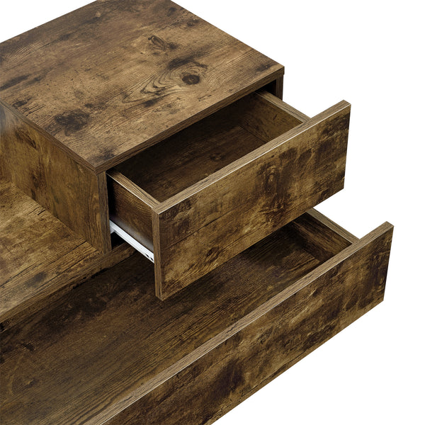 Beistelltisch Sebokeng Rechts 38x70x35 cm in versch. Farben en.casa