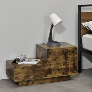 Beistelltisch Sebokeng Rechts 38x70x35 cm in versch. Farben en.casa