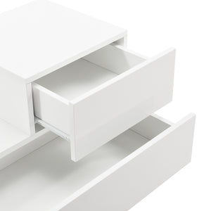 Beistelltisch Sebokeng Rechts 38x70x35 cm in versch. Farben en.casa