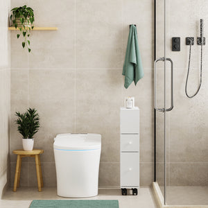 Nischenschrank auf Rollen Broreynna 66x15x33 cm [en.casa]