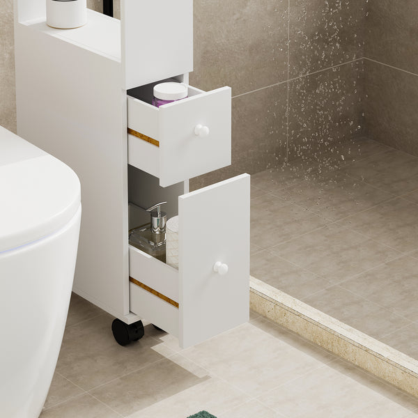 Nischenschrank auf Rollen Broreynna 66x15x33 cm [en.casa]