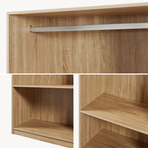 Offener Kleiderschrank Vippsaki [en.casa]