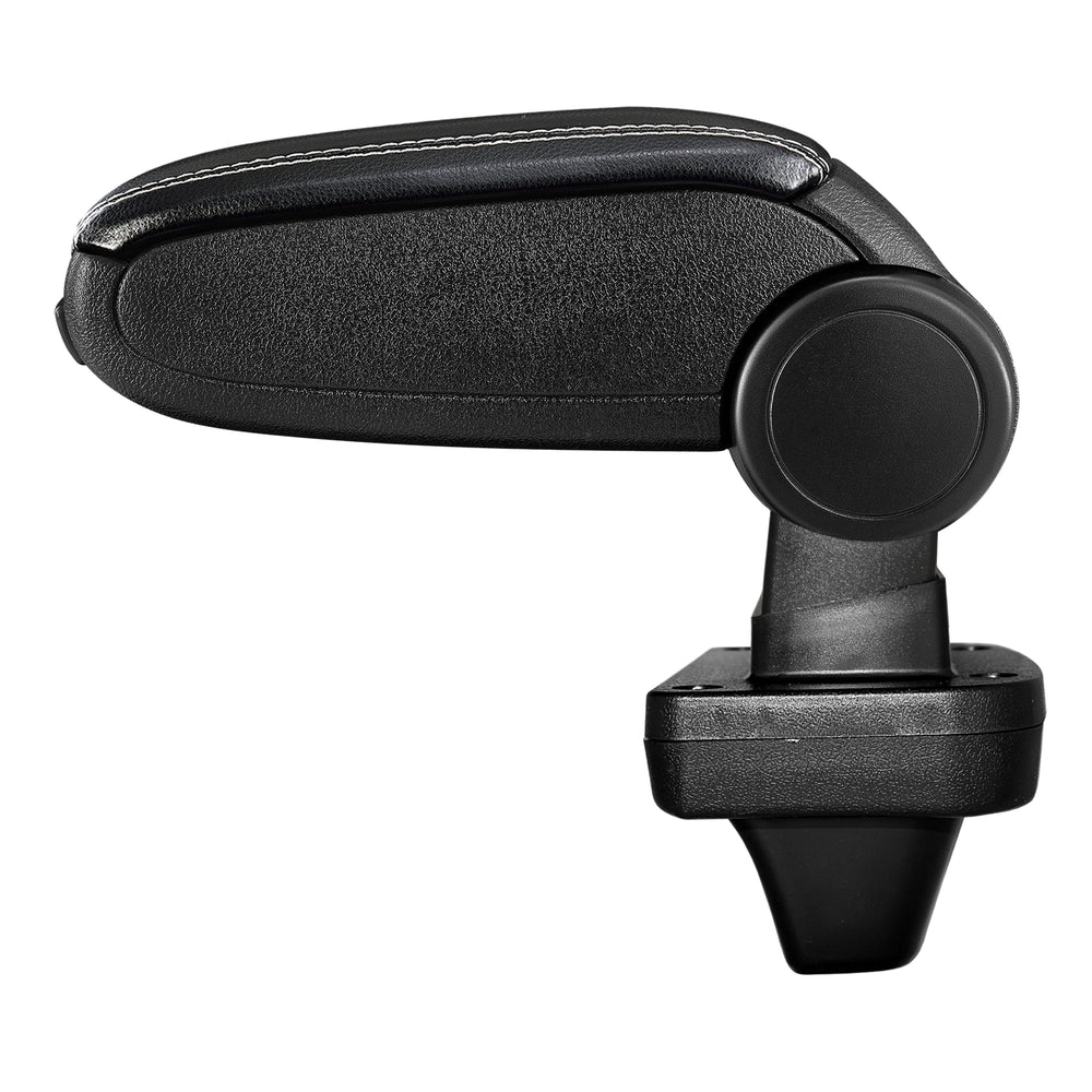 Mittelarmlehne Passgenau für Opel Astra K Kunstleder und Stoffdeckel Schwarz mit farbigen Nähten [pro.tec] - premiumXL