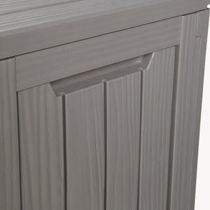 Outdoor-Aufbewahrungsbox Vades 117x47x59 cm [casa.pro]