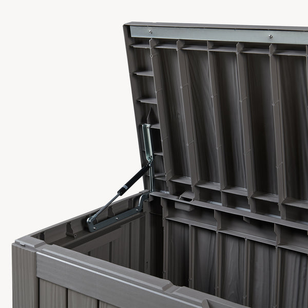 Outdoor-Aufbewahrungsbox Vades 117x47x59 cm [casa.pro]