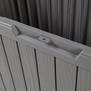Outdoor-Aufbewahrungsbox Vades 117x47x59 cm [casa.pro]