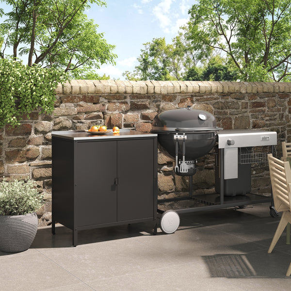 Outdoor Schrank Bolognano 92x80x50 cm [casa.pro]