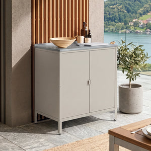 Outdoor Schrank Bolognano 92x80x50 cm [casa.pro]