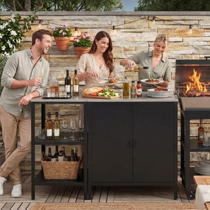 Outdoorset Bolognano Standregal und Schrank [casa.pro]