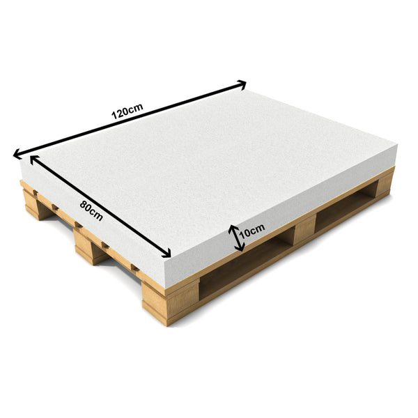 Palettenkissenbezug Valencia 120x80x10 cm Dunkelgrau neu.haus