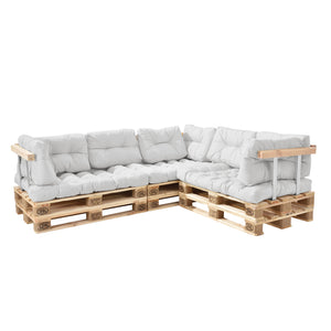 Indoor Palettenkissen Mogán Sitzkissen Rückenkissen in versch. Farben [en.casa]