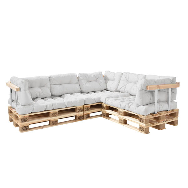 Indoor Palettenkissen Mogán Sitzkissen Rückenkissen in versch. Farben [en.casa]