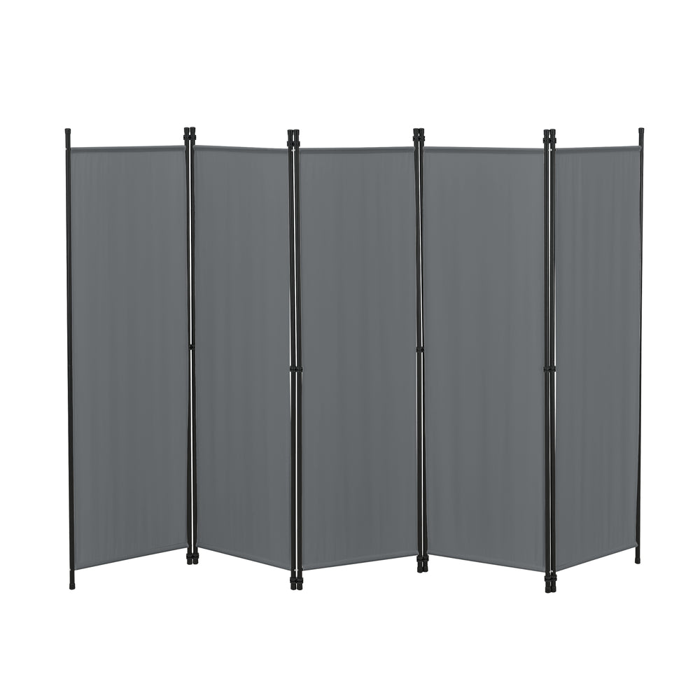 Raumteiler Huesca 5 - teilig 250x171 cm versch Farben en.casa - premiumXL