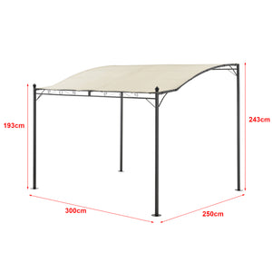 Pergola Teresina 300x250cm versch. Farben [en.casa]