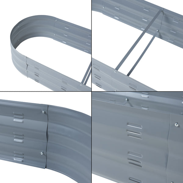 Pflanzbeet Alfedena Stahl [casa.pro]