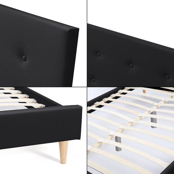 Polsterbett Estoril in versch. Größen und Farben Corium en.casa