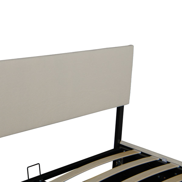 Polsterbett Juva mit Matratze und Bettkasten Corium