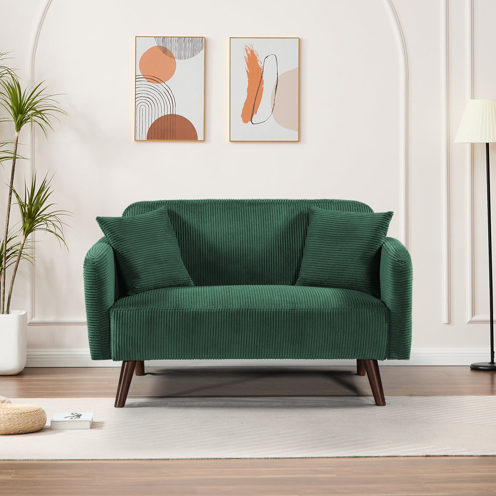 2-Sitzer Sofa Midt 132x70x81 cm [en.casa]